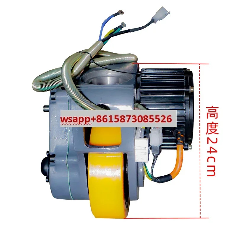 전기 가축 트레이 가속기 드라이브 휠 어셈블리 48V800-1200W 핸들 단일