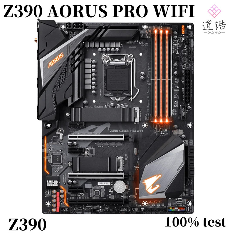 AORUS PRO 마더보드 Z390 WIFI 128GB HDMI M.2 LGA 1151 DDR4 리퍼 완료