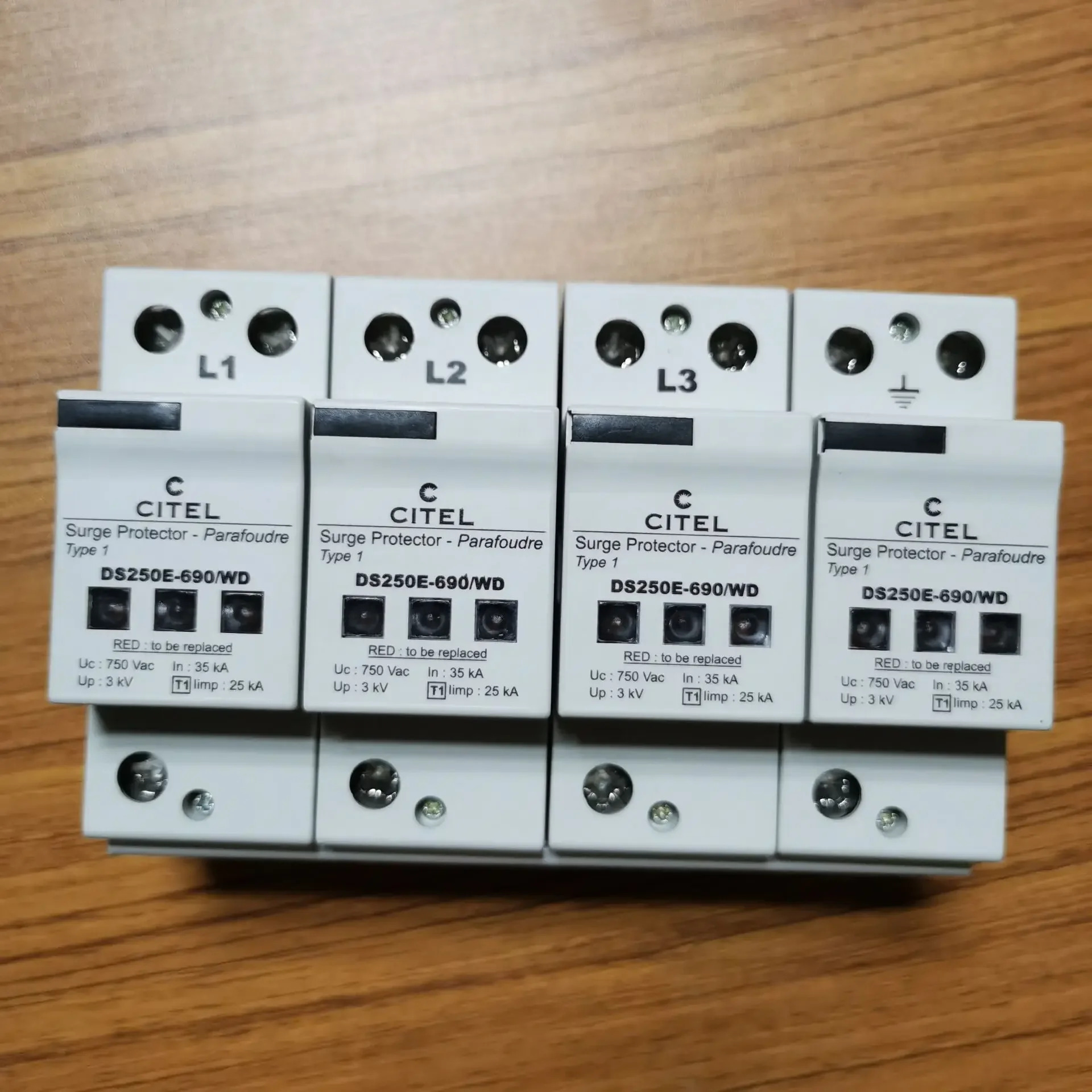충격적West Dale CITEL 일류 서지 보호기 DS250VG-300 철도 보호 포장