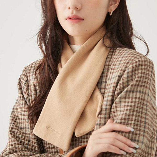 데일리 커플 목도리 따뜻한 벨벳 목도리 겨울 남성 여성 - 상품 이미지