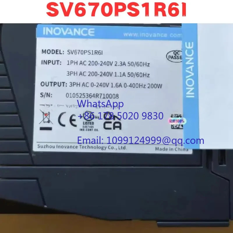 리퍼 서보 드라이버 SV670PS1R6I 정상 기능 완료