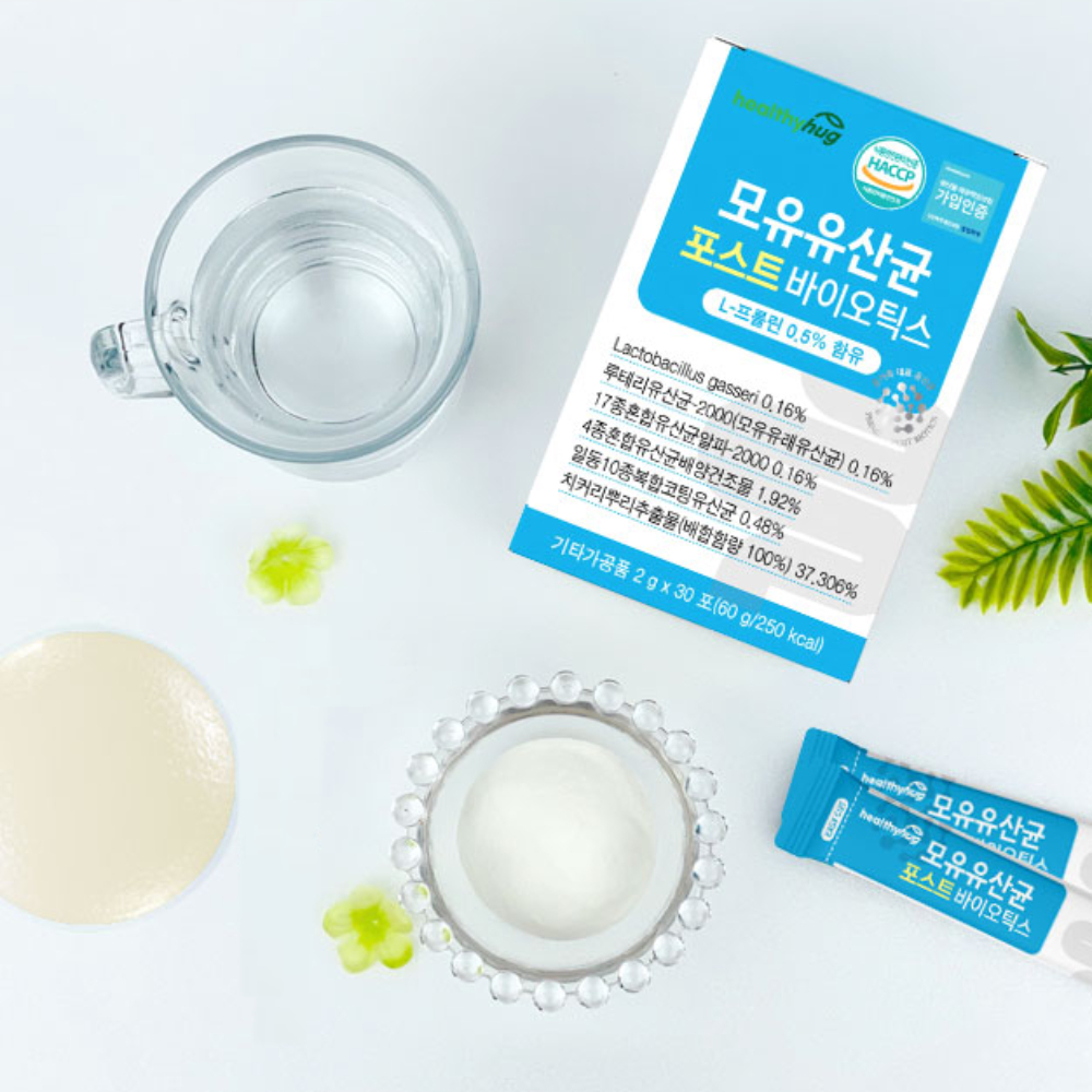 헬씨허그 모유 유래 유산균 포스트바이오틱스 신바이오틱스 30포, 6개 이미지 4