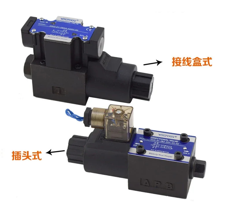 DSG-01-3C2 03 Youyan 3C4 양방향 3C60 유압 솔레노이드 밸브 2B2 2B3B 2D2 D24 N150