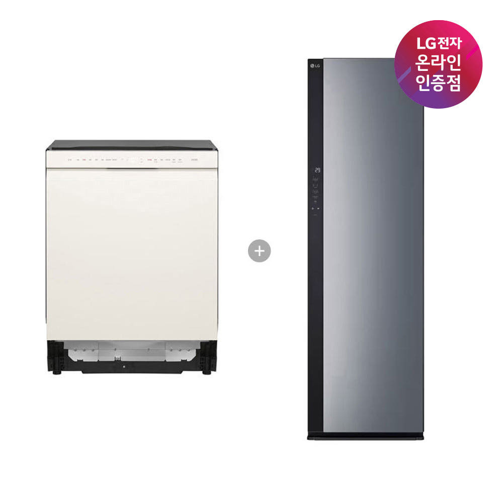 LG 디오스 오브제컬렉션 식기세척기 + LG 스타일러 (DUE5BGL1E + SC5GMR52S) - 상세 이미지 2