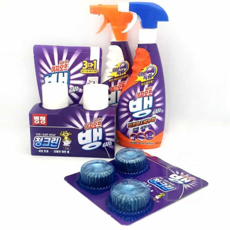 세탁조크리너 청크린 욕실세제 곰팡이제거제 욕실세정제