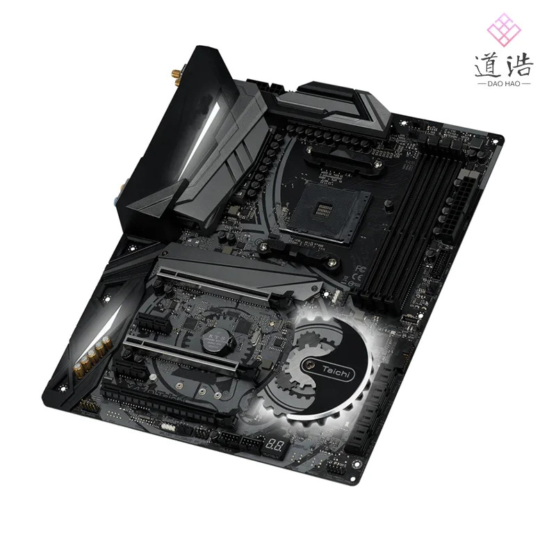 ASRock호환 X470 TAICHI 마더보드 64GB HDMI PCI-E3.0 M.2 소켓 AM4 DDR4 메인보드 완전 작동 리퍼