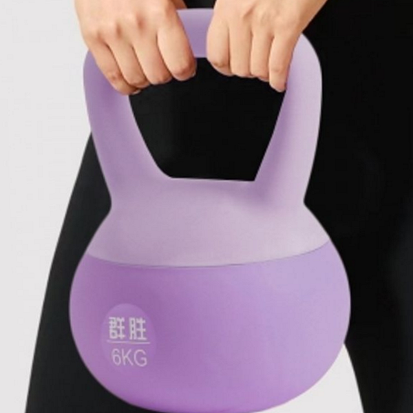 피트니스 소프트 케틀벨 웨이트 6kg 케틀벨 유산소 홈트 개인 - 상품 이미지