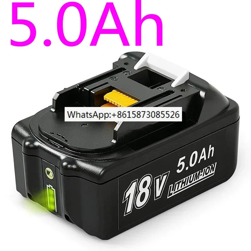 마키타 전동 공구배터리 교체 배터리 BL1840 BL1850 BL1830 BL1860B LXT 400 18V 6Ah 9Ah 5Ah 이온 케이스