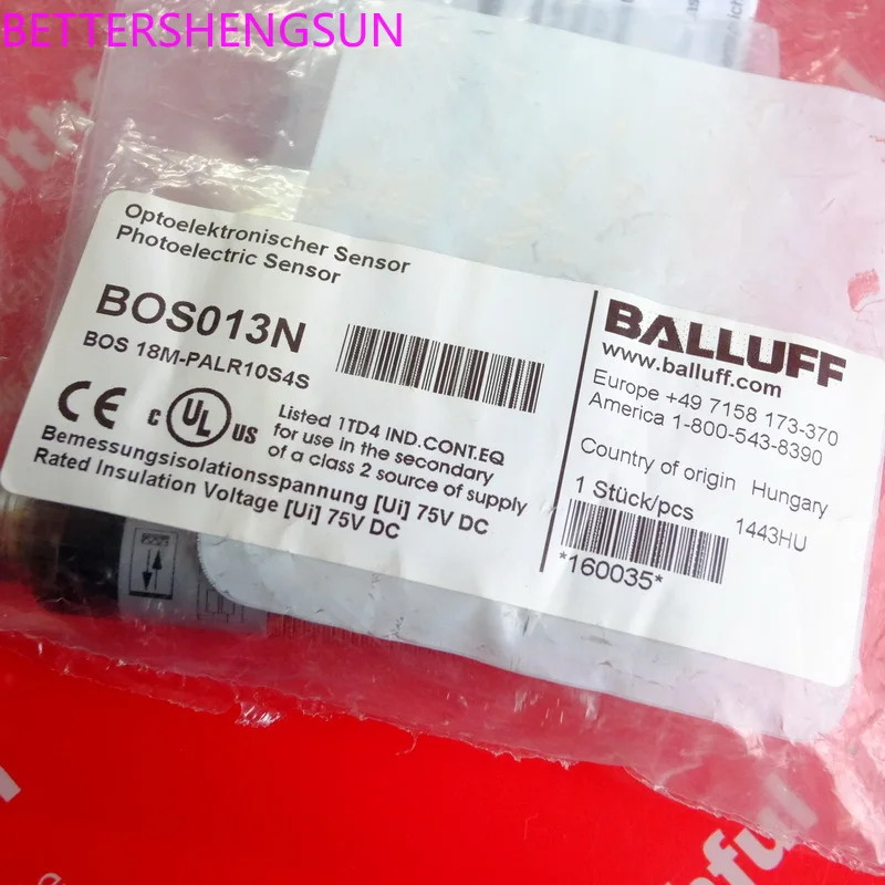 Bos013n 미러 반사 센서 18m-pa-lr10-s4s 신