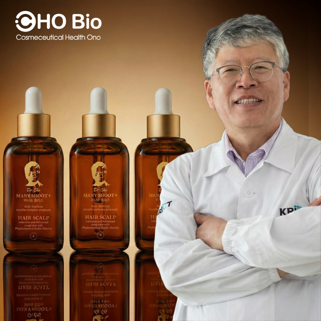 조바이오 마니숱 플러스 정수리 탈모 앰플 오일 두피 세럼 50ml, 3개 제품 이미지