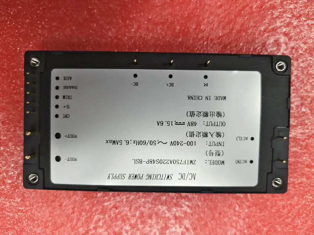 AC DC 풀 브릭 모듈 전원공급장치 입력 90-286Vac 출력 48Vdc/15.6A 750W