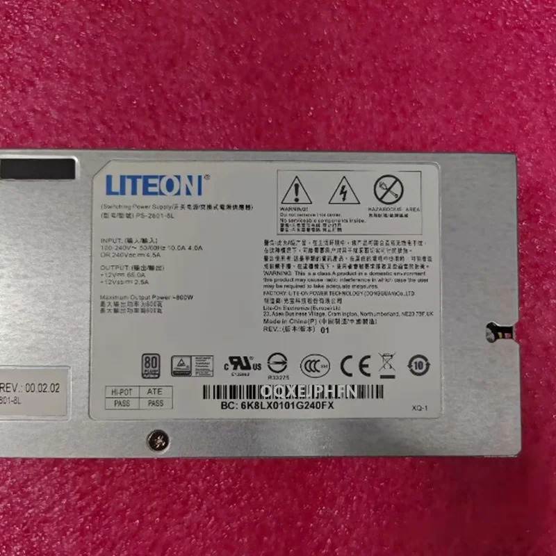 LITEON 800W 전원공급장치 PS-2801-8L거새 원본 PSU