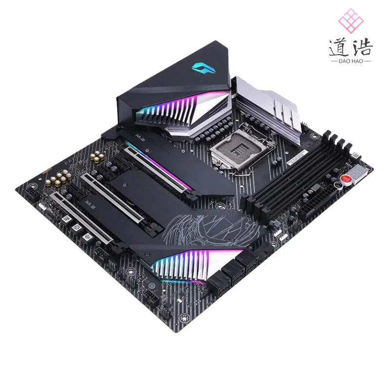 Colorful IGAME Z490 VULCAN X V20 마더보드 128GB HDMI DP LGA 1200 DDR4 메인보드 리퍼 완료