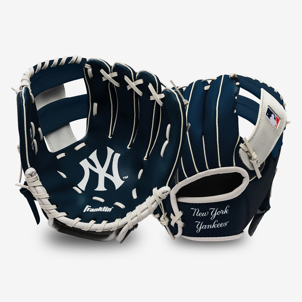 프랭클린 야구글러브 세트 MLB 뉴욕양키스 주니어 24.13cm 9.5인치 76099F10 - 상세 이미지 2