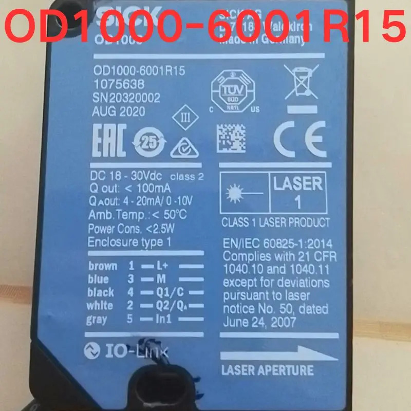 리퍼 OK 변위센서 OD1000-6001R15 90 신