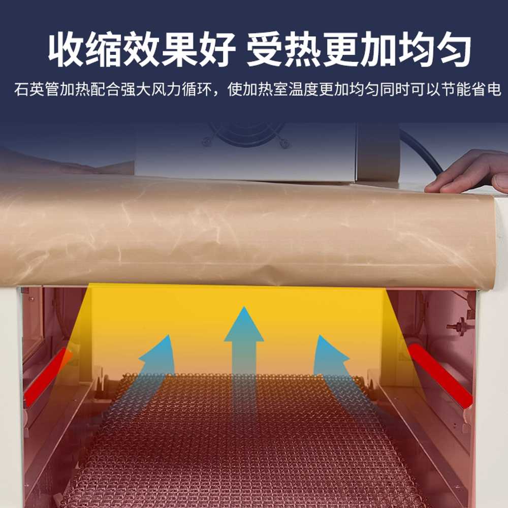 자동 열수축 포장기 스킨 필름 용 밀봉 코팅 기계 머신 400x200 메쉬 - 상세 이미지 3