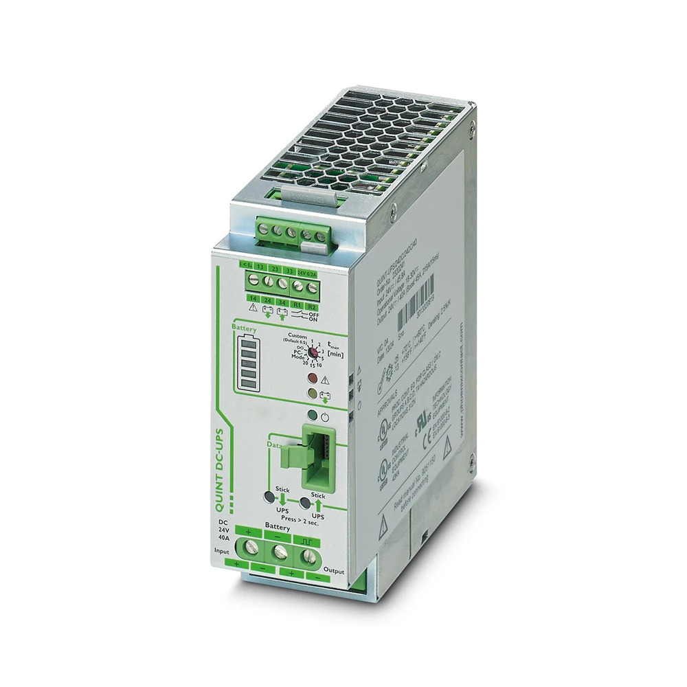 쿼인트-UPS/24DC/24DC/40 쿼인트 DC-UP S 2320241  Phoenix UPS 24VDC/40A 무정전 전원공급장치용