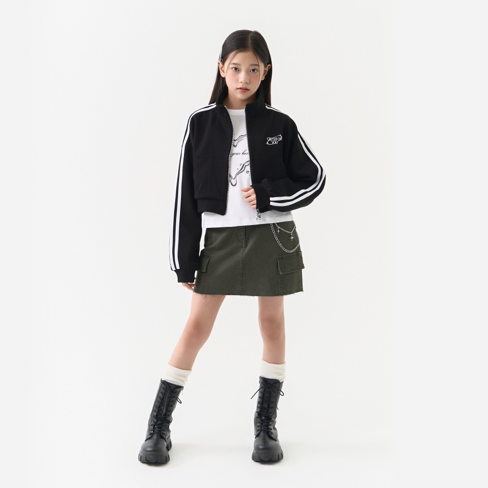 더데이걸 카고 체인 스커트 TGWH25301 - 상품 이미지