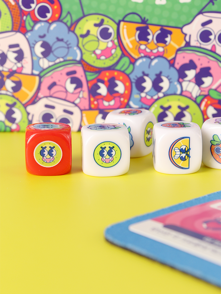 [만두게임즈] 냠냠냠  보드게임 롤앤라이트 주사위 카드 게임 이미지 4