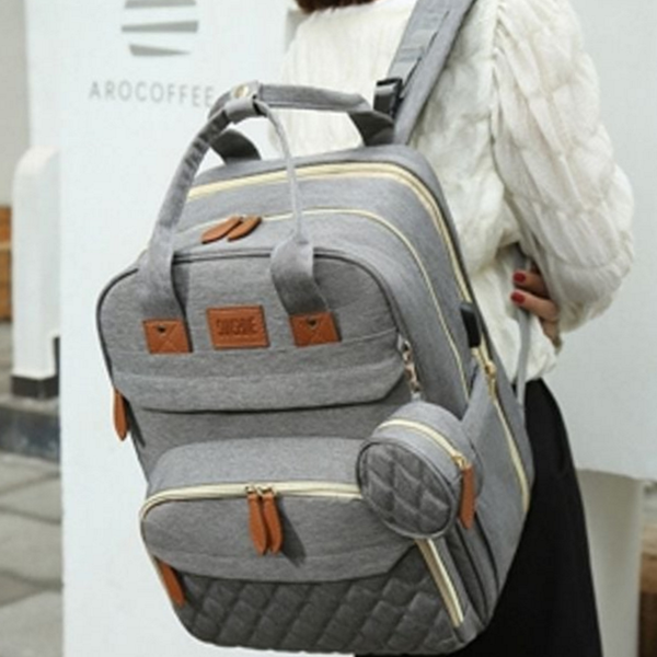 대용량 기저귀 가방 백팩 유모차 기저귀 가방 휴대용 외출용 방수