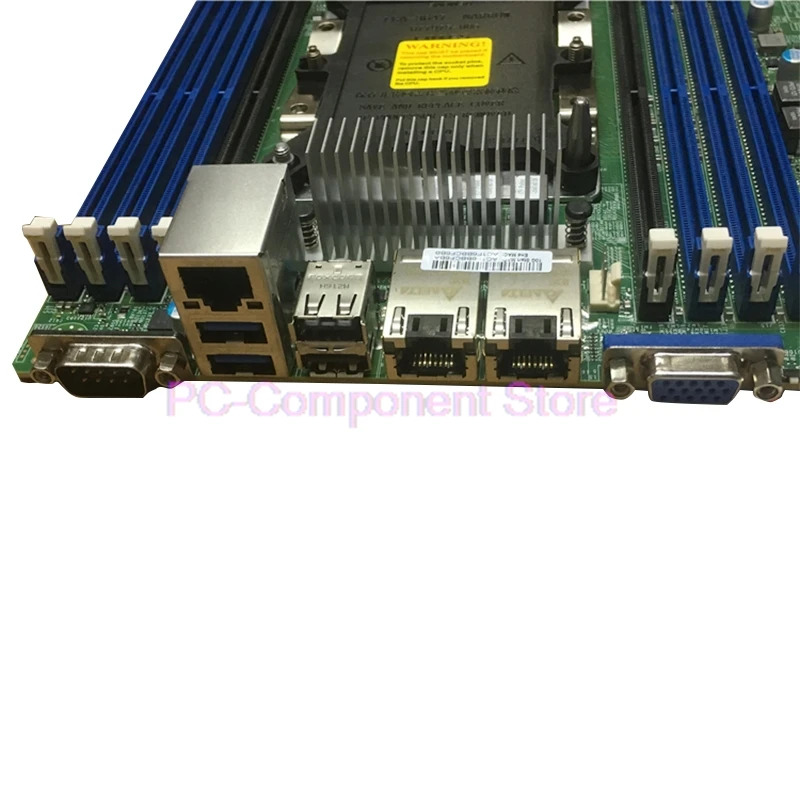 Supermicro 양방향 서버 마더보드 C622 LGA3647 DDR4 듀얼 10기가비트 전기 포트 X11DPi-NT용