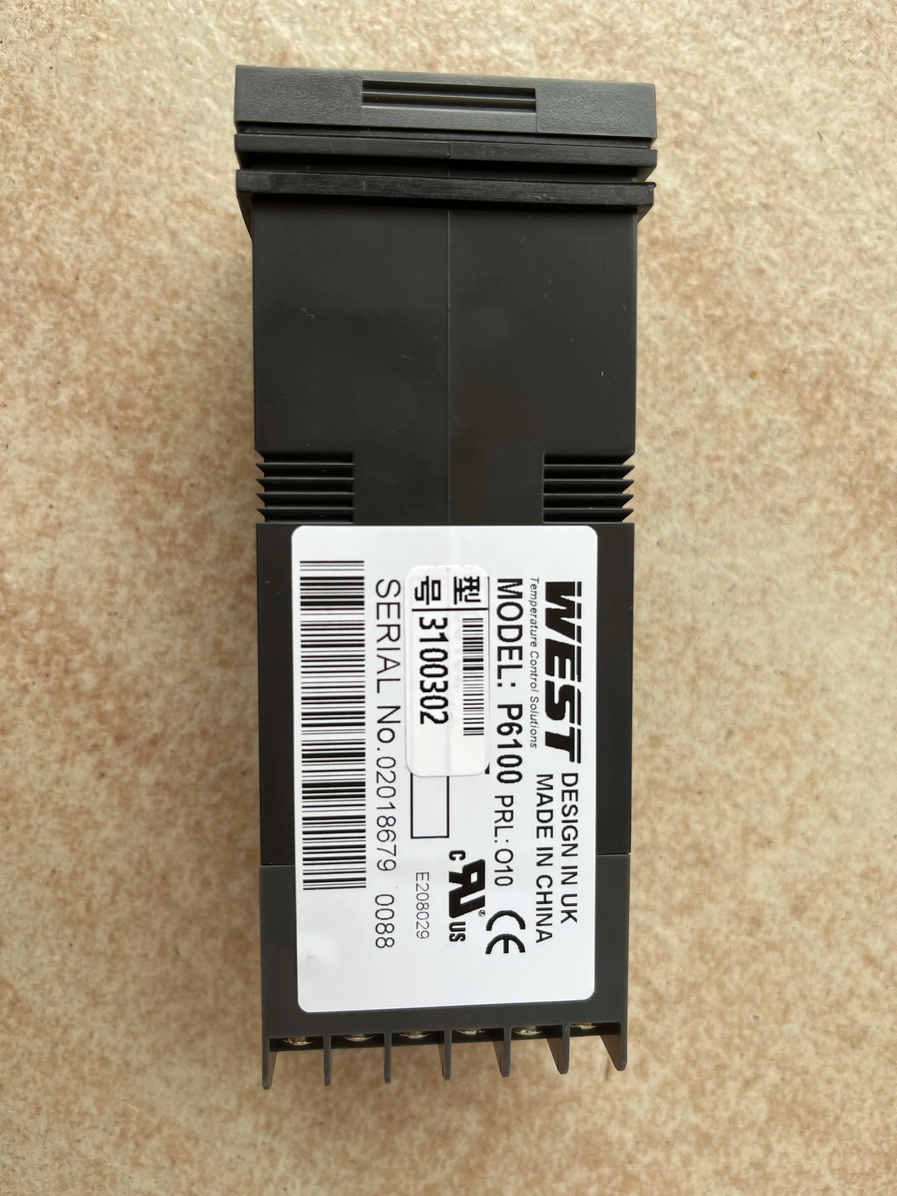 P6100- 3100302 컨트롤러 디지털 입력 영국 온도 조절기 서쪽 오리지널