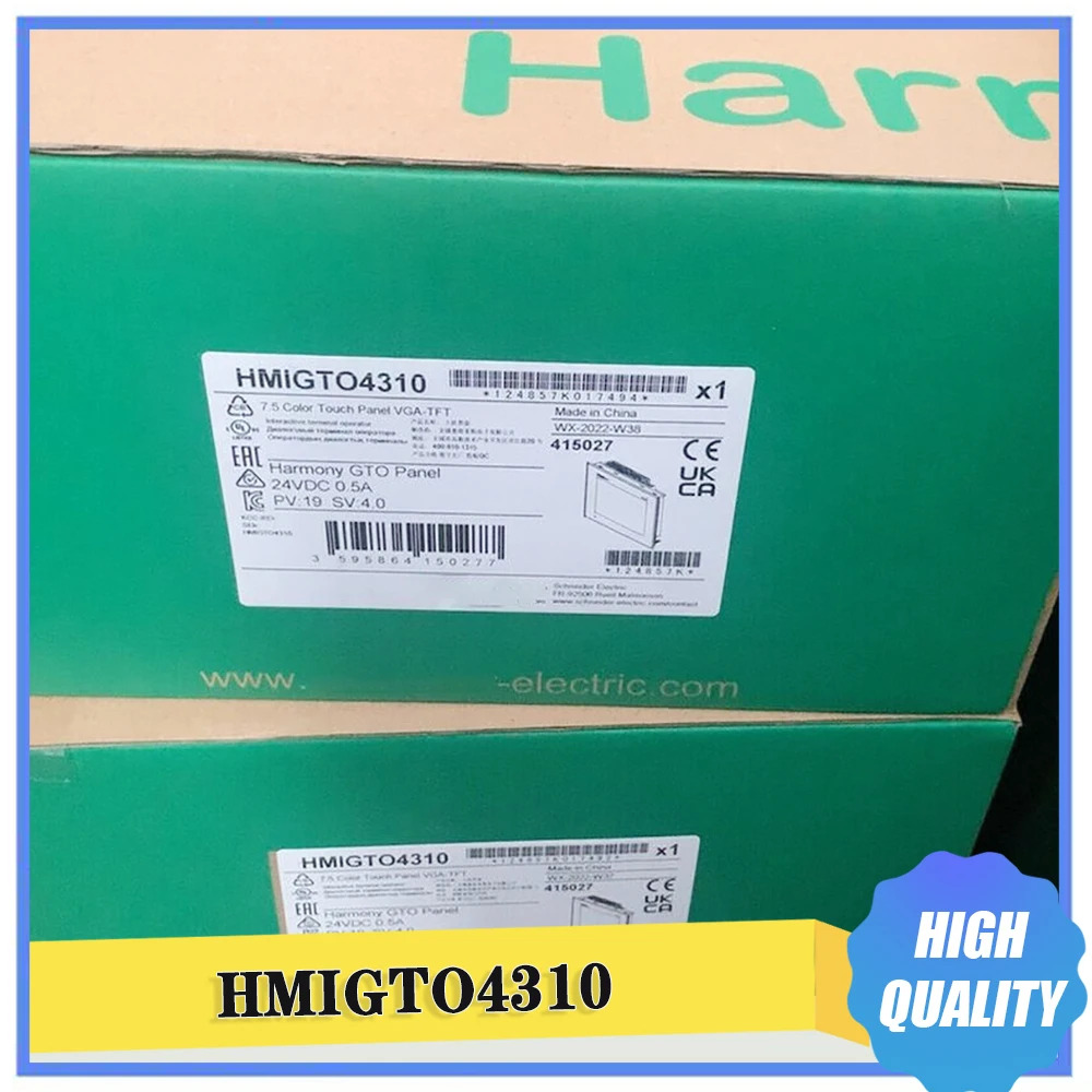 슈나이더컬러 터치 패널 HMIO4310 7.5 인치 신