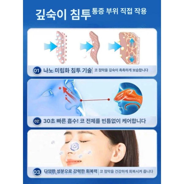 코케어 알레르기 연고 치료 스프레이 예방 관리 완화제 부비동염 코 비강 세척 증상 20ml 1박스 20ml 1박스 - 상세 이미지 4