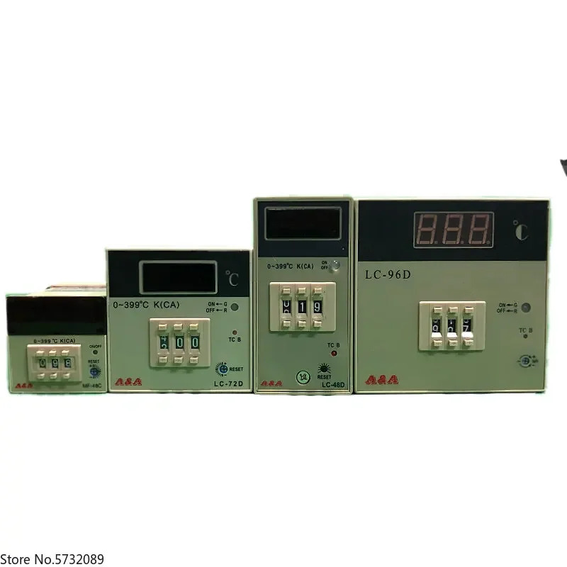 계기 LC-72D 디지털 디스플레이 다이얼 코드 온도 컨트롤러 LC-96D MF-48C LC-48D