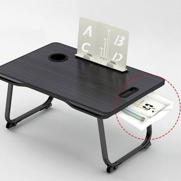 접이식 침대용 테이블 노트북용 독서용 테이블 간이 이동