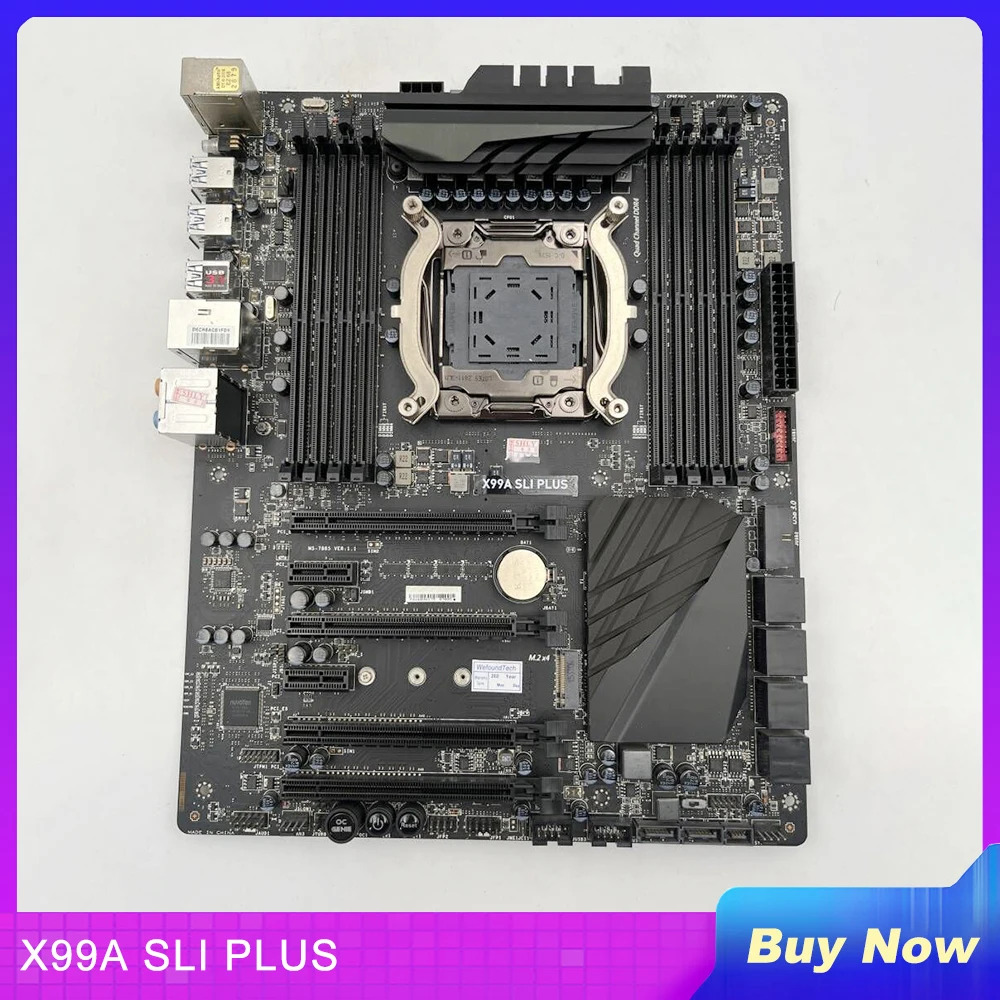 X99 PC 마더보드 LGA 2011-3 DDR4 128G SATA3x10 M.2 USB3.0/3.1 X99A SLI 플러스