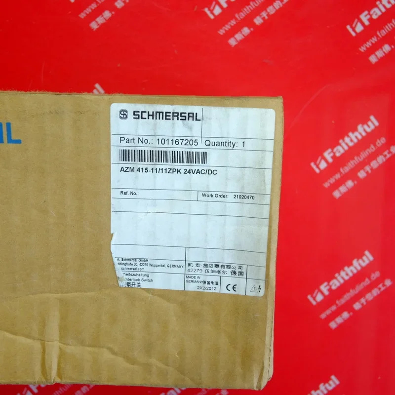 SCHMERSAL 안전 스위치 AZM 415-11/11ZPK 24VAC/DC 101167205