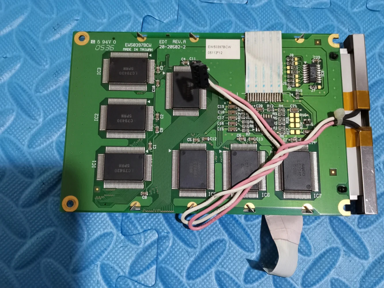오리지널 EW50397BCW LCD 디스플레이 화면