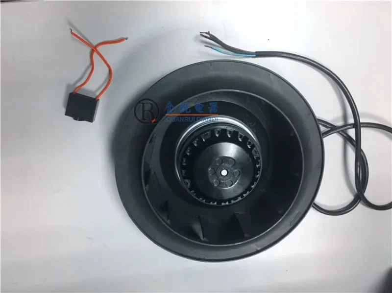 QR175 후진 원심 팬 i 사출 성형기 서보모터 냉각팬 외부 로터 vortex 사이클론