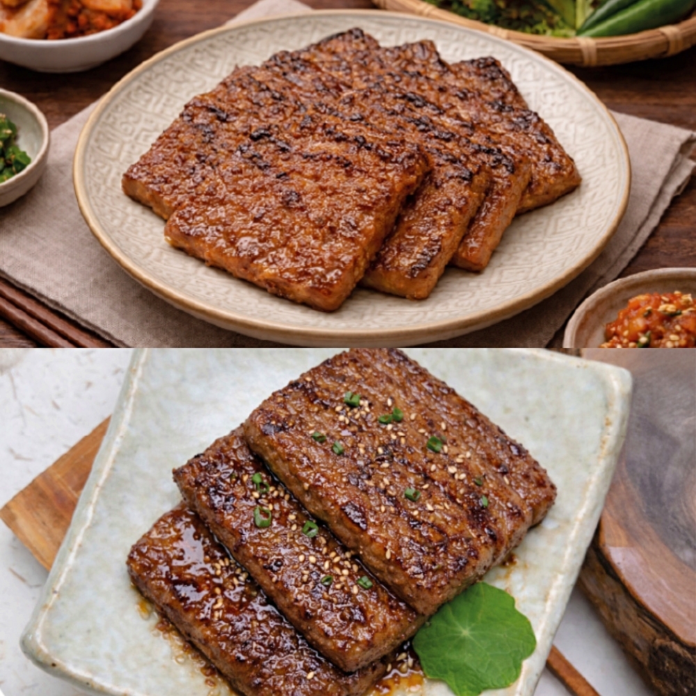 궁중 숯불 너비아니 48판 숯불향 간편식 국내산 원육 불향 떡갈비 이미지 6