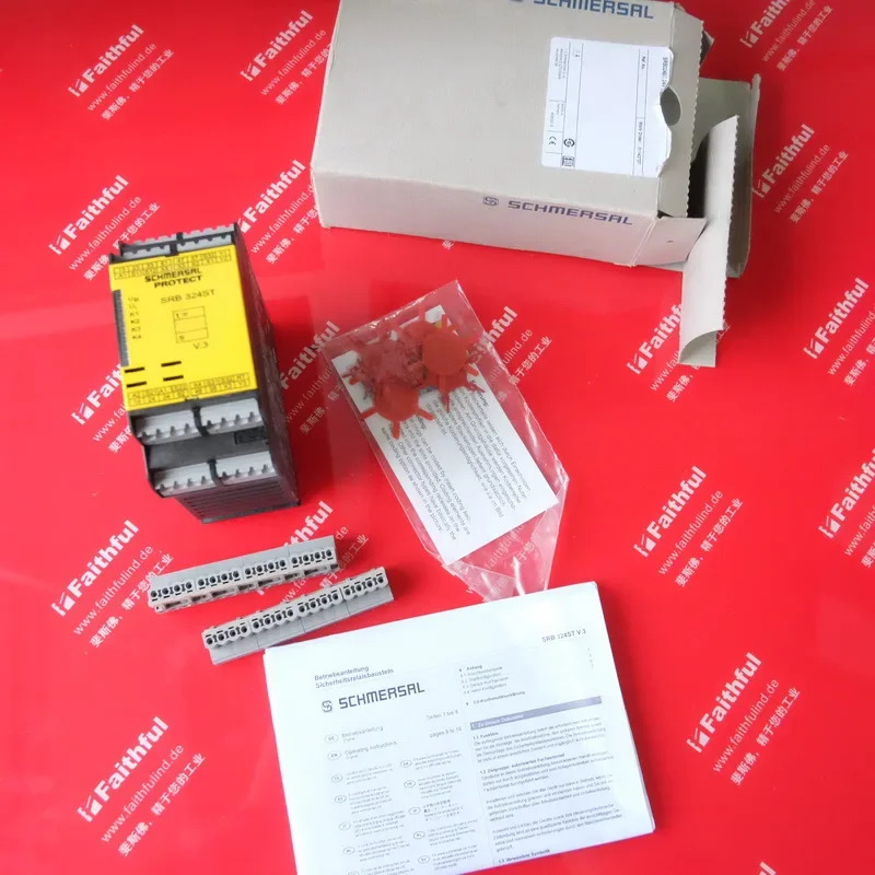 SCHMERSAL 안전 릴레이 SRB324ST 24V -V.3 101195504