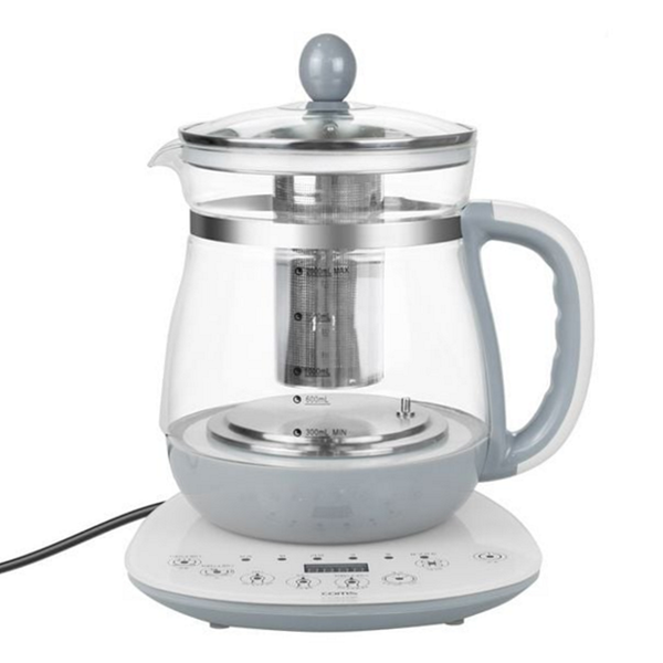 보온전기 전기 티 포트 유리 투명 전기 포트 주전자 대용량