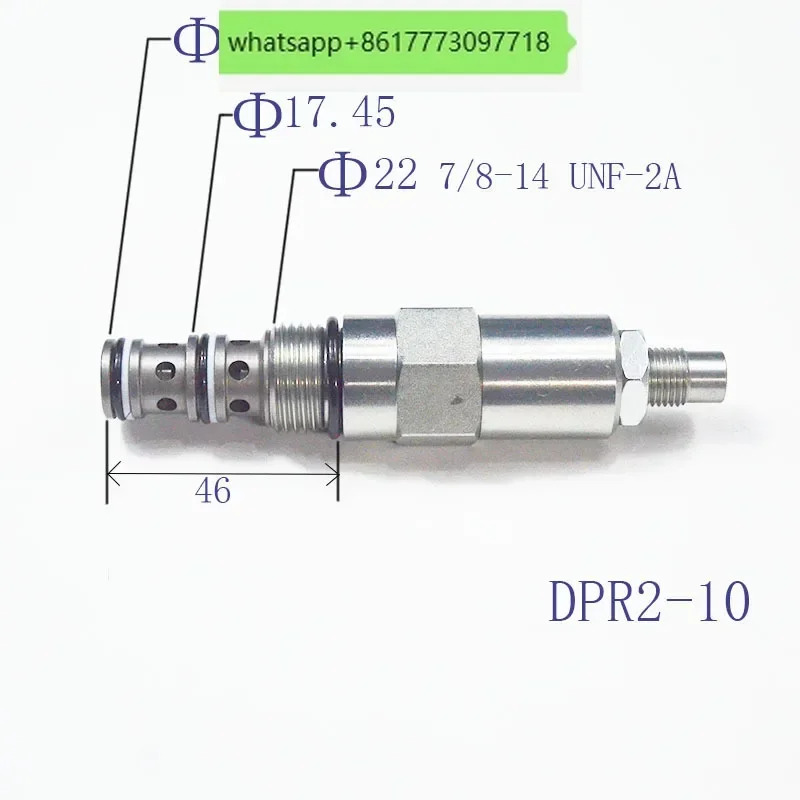 나사 삽입형 직동식 감압 방출 밸브 DPR2-10/LDPR-10