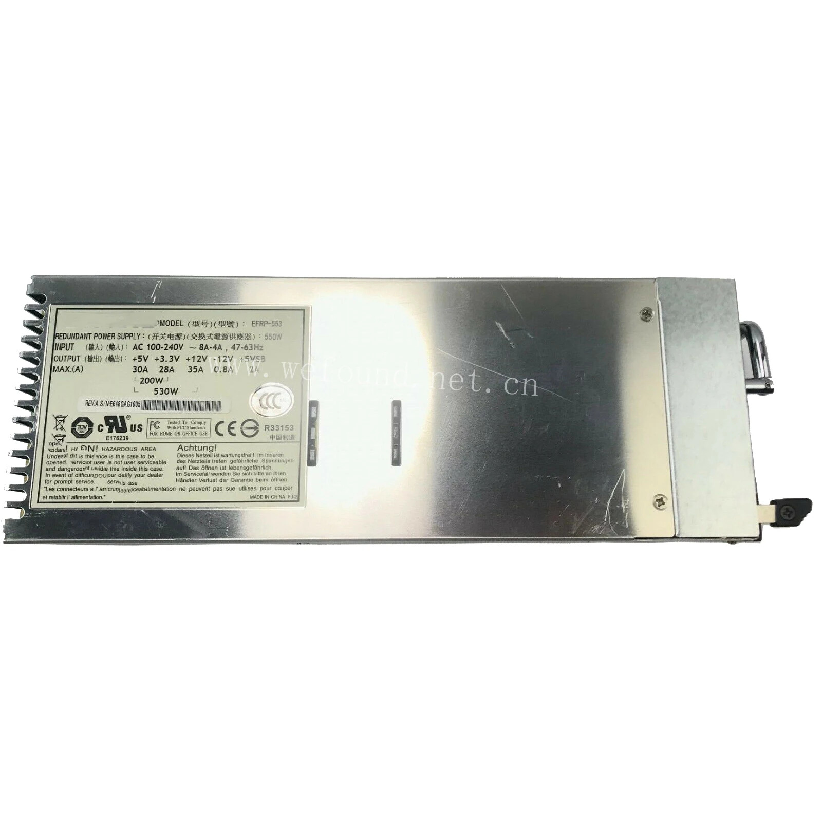 ETASIS EFRP-553V1T 전원공급장치 550W