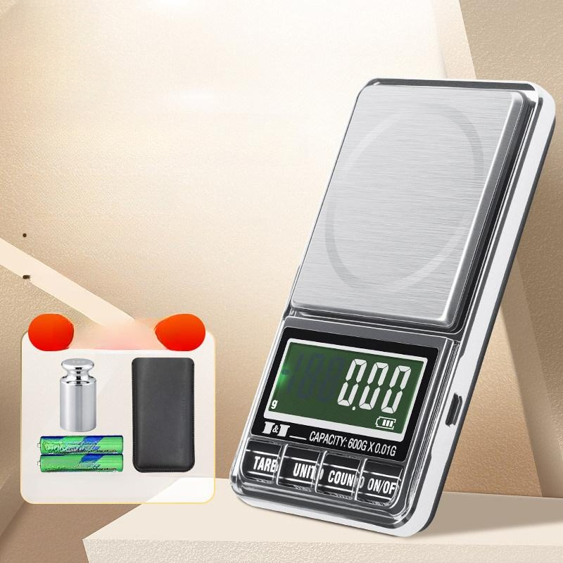 고정밀 휴대용 미니 USB 골드 1 쥬얼리 체중계 포켓 500g 0.1g - 상품 이미지
