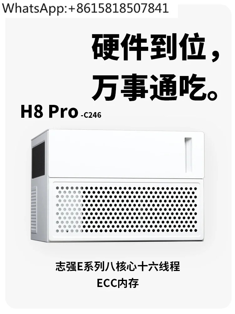 Youyi H8 Pro Hei Xunhui TrueNAS 서버 PVESxi Zhiqiang E CPU ECC 메모리 지원