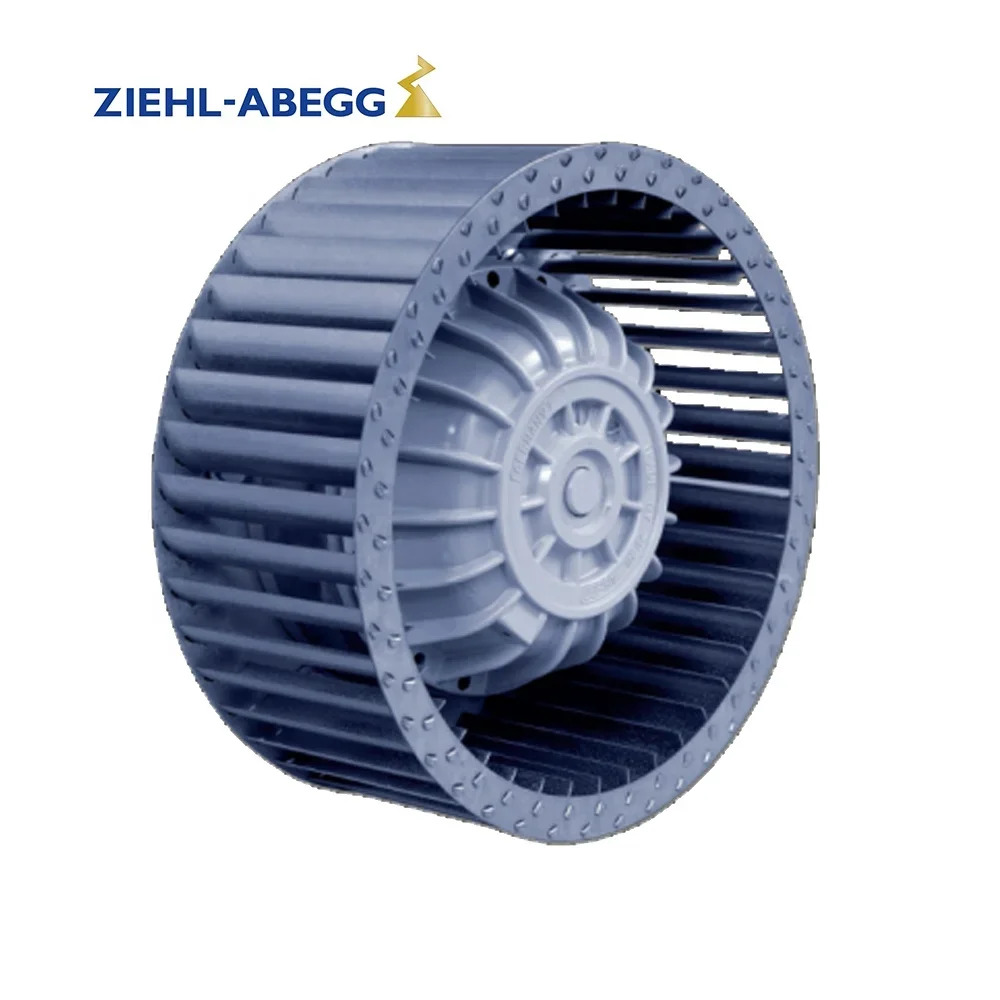 ZIEHL-ABEGG RE40P-4DK.7Q.1R 230V AC 400V 50Hz 5500W 1130RPM IP54 이전압 전진 원심 냉각팬