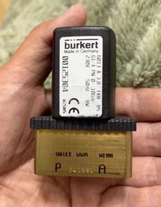 솔레노이드 밸브 6013 A 3.0 FKM MS G1/4 PN 0-10bar 230v 50Hz 8w 00125304 리퍼