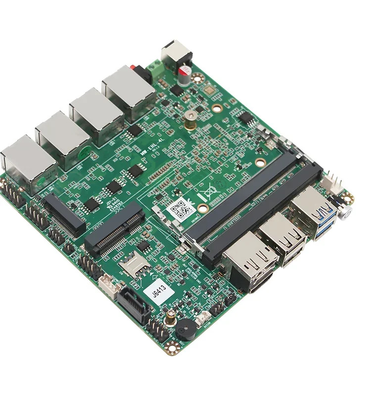 12x12 N5105/J6413/J6412 4개네트워크 포트 다네트워크 소프트 라우팅 메보드 4개2.5G 네트워크