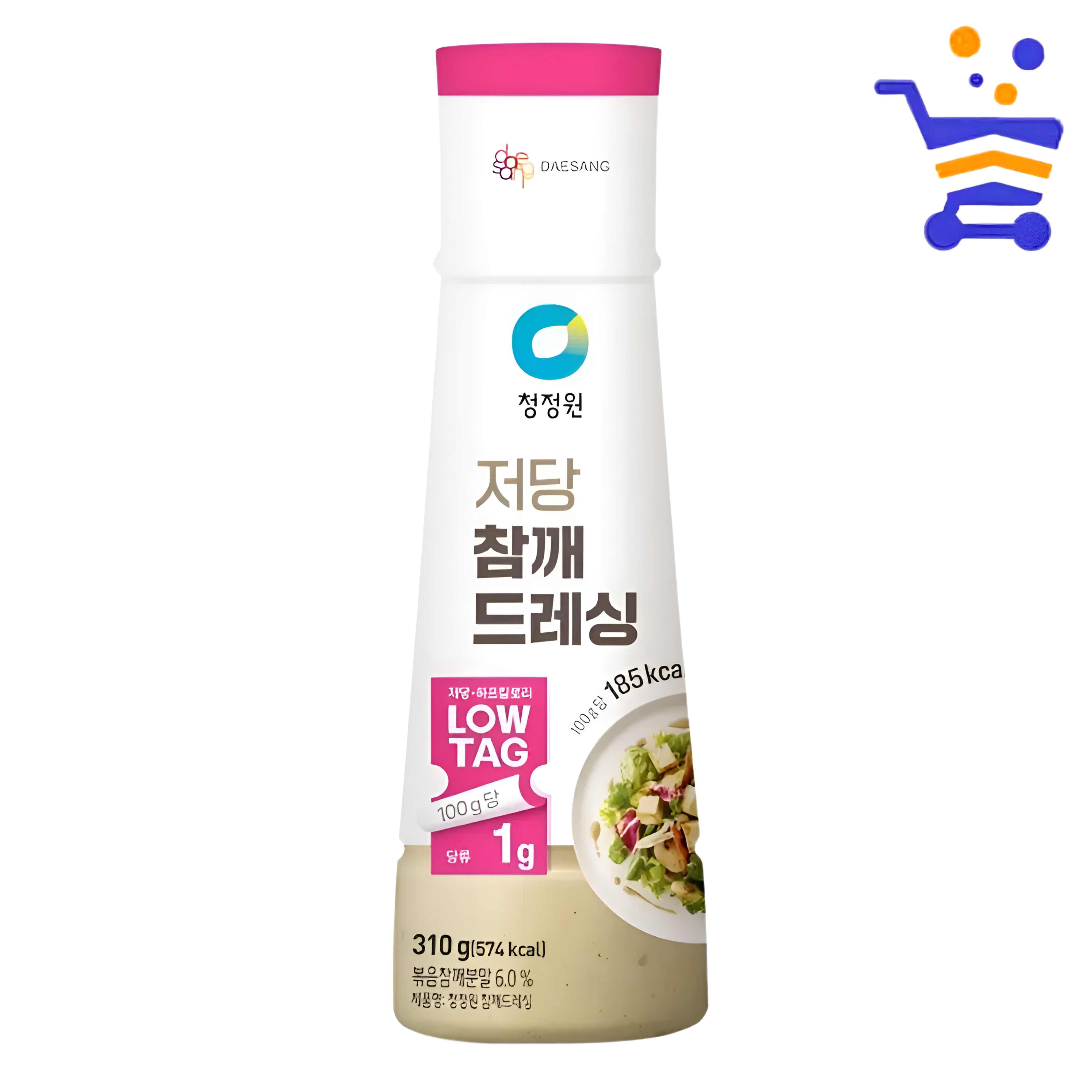 청정원 저당 참깨 드레싱 310g - 상품 이미지