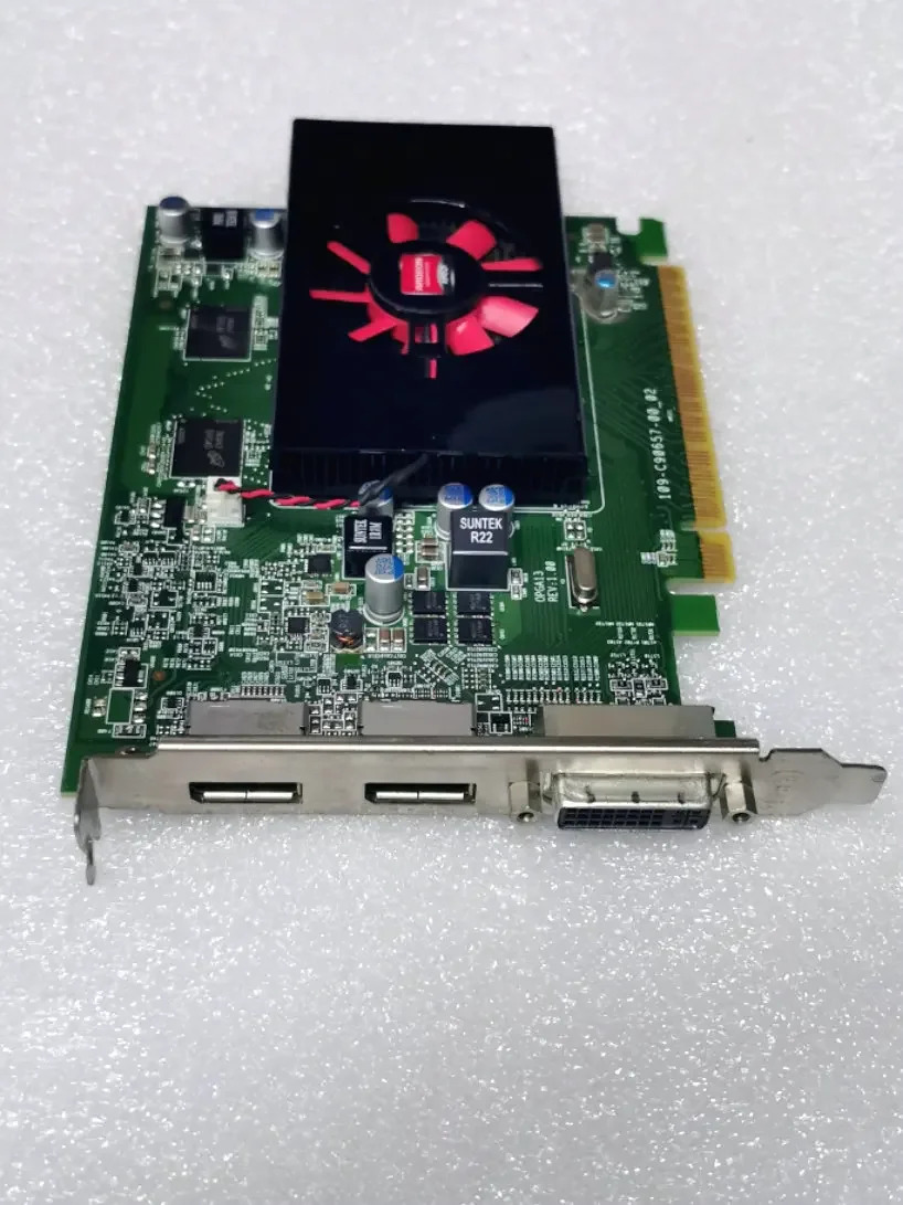DELL R7 450 4G DDR5 128비트 그래픽 카드경우 2K 4K 멀티 스크린 출력 지원