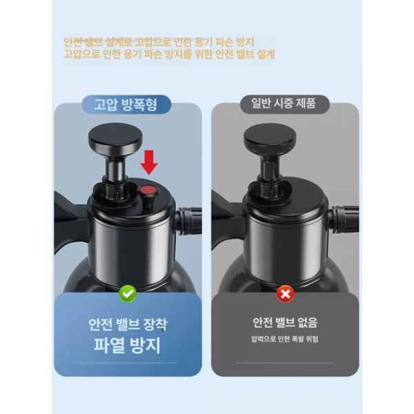프리미엄 고압 폼랜스 세척기 세차 도구 스프레이 세척 세차용 카샴푸 고효율 스피커폼 2.0 일반 하얀색 고효율 스피커폼 2.0 일반 스프레이 하 - 상세 이미지 3
