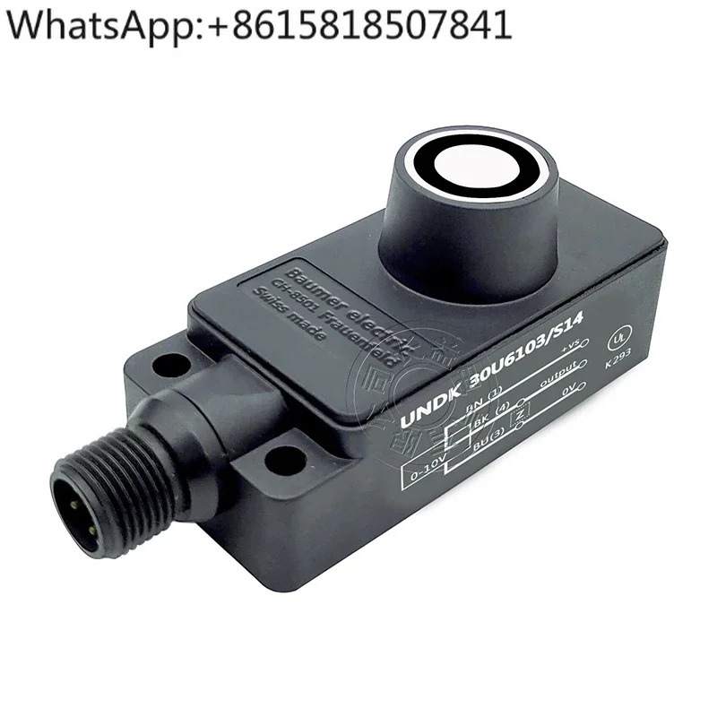 Baumer 초음파 레벨 범위 센서 UNDK 30U6103 S14 30U9103