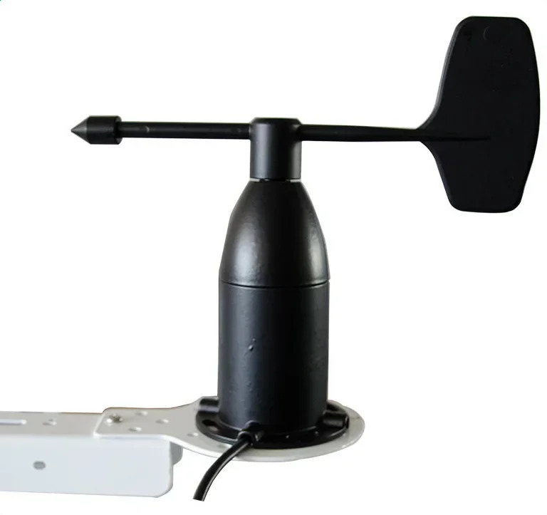 고정밀 4-20MA 0-5V 0-10V RS485 출력 주조 알루미늄 풍향 센서