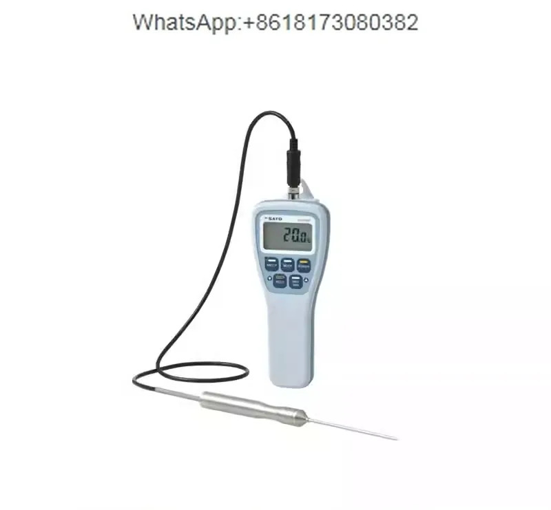 표준 프로브 8078-00/8079-01 온도계를 갖춘 고정밀 디지털 온도계
